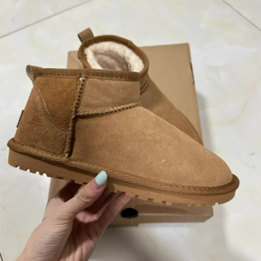 UGG Tan Platform Shoes